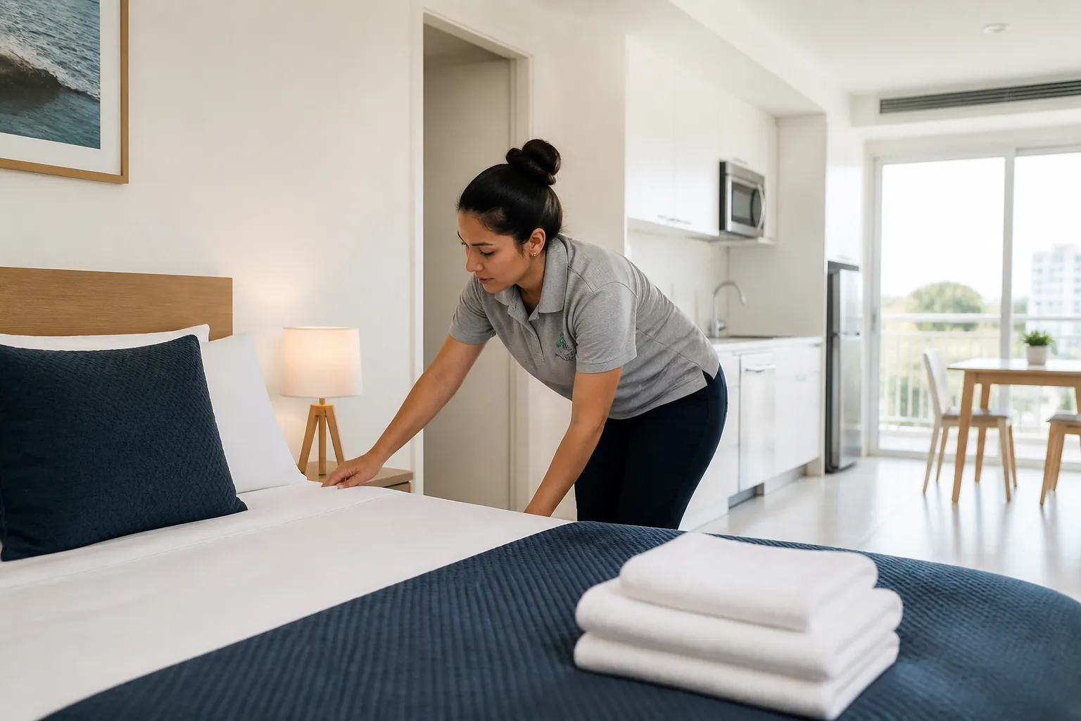 Tourist studio apartment cleaning: fast and effective