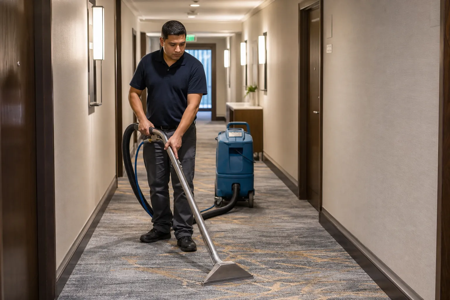 Hotel carpet cleaning: professional techniques